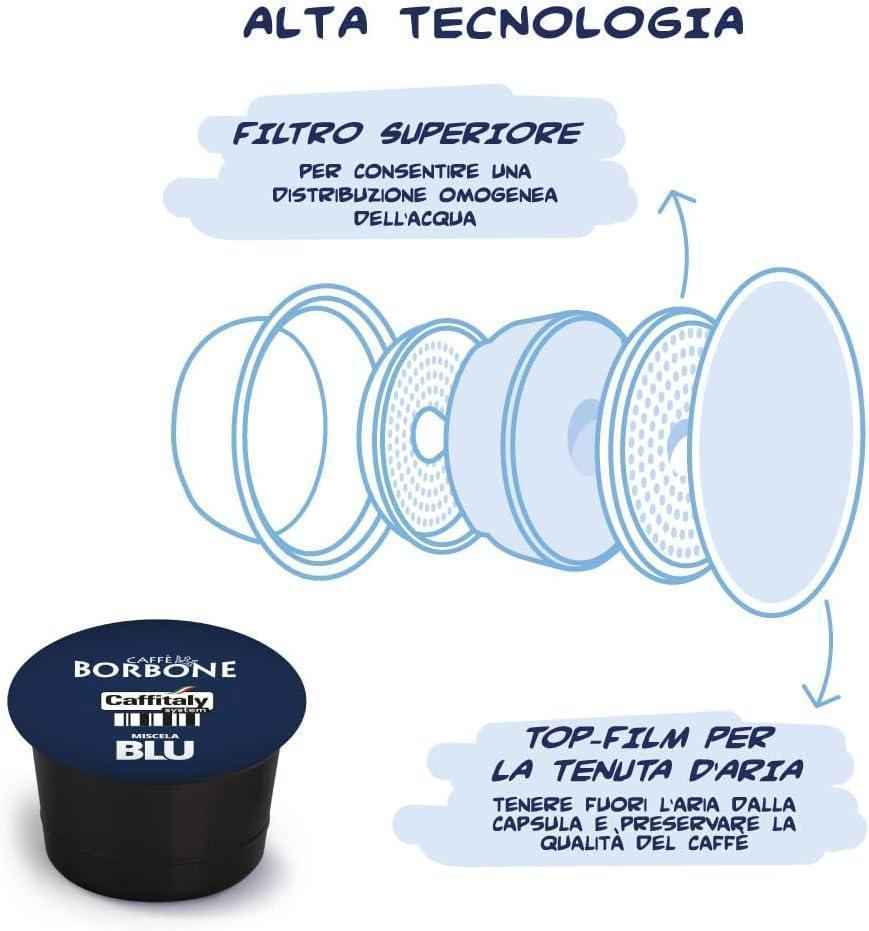 Capsule Compatibili Caffitaly – Borbone Miscela Blu – 48 pezzi