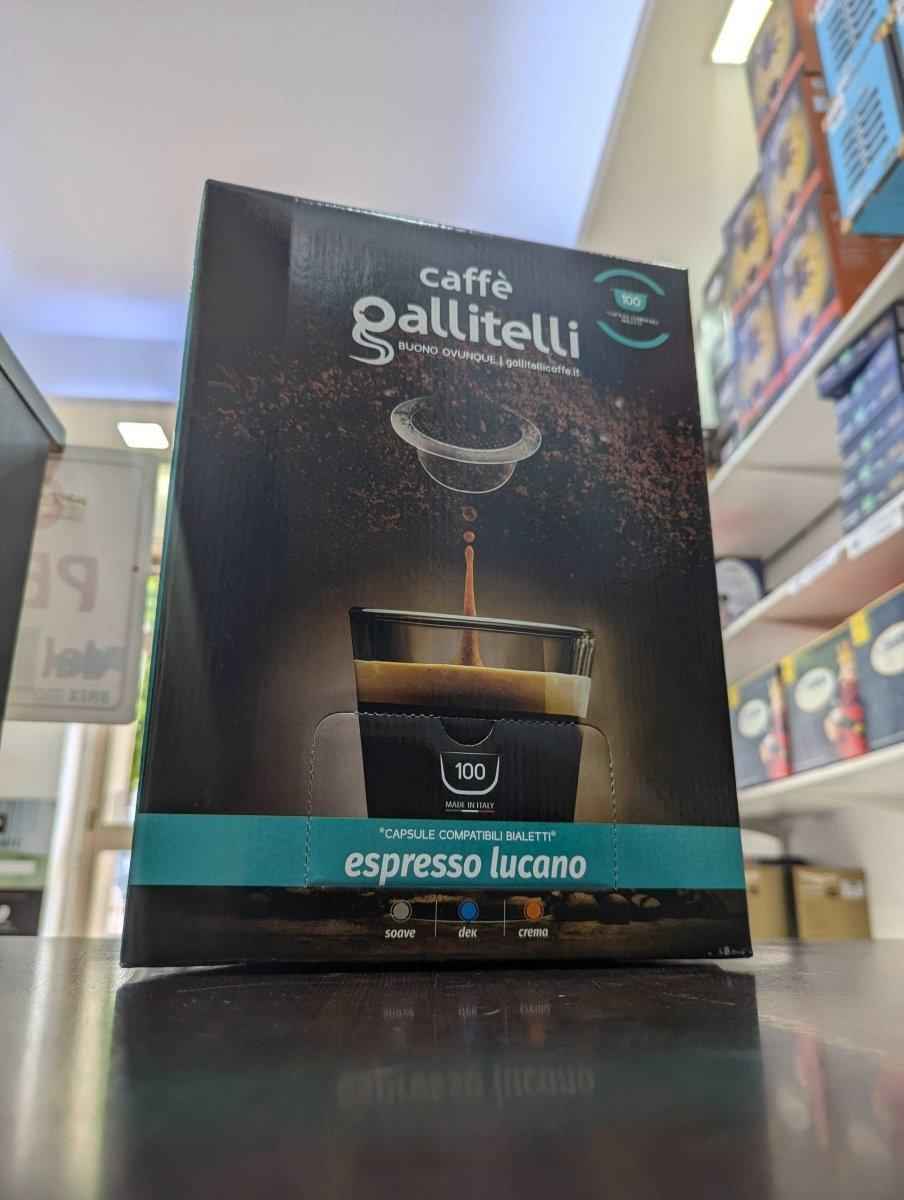 100 Capsule Compatibili Bialetti – Caffè Gallitelli Miscela Crema