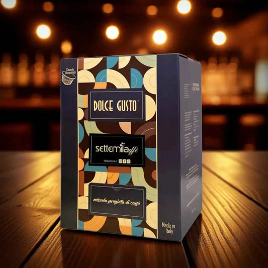 Capsule Compatibili Dolce Gusto 7000 Caffè Crema: 50 Pezzi di Autentico Espresso Italiano