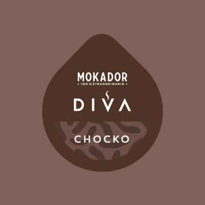 Capsule Choko Mokador Diva – Bevanda al Cioccolato (25 Pezzi)