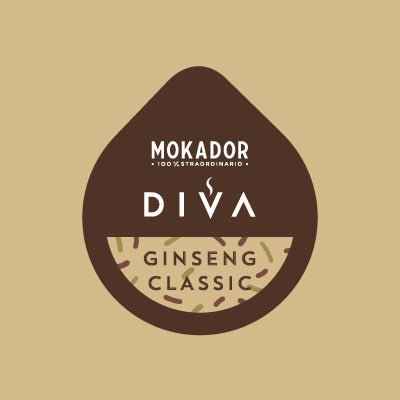 Capsule Ginseng Classic Mokador Diva (25 Pezzi)