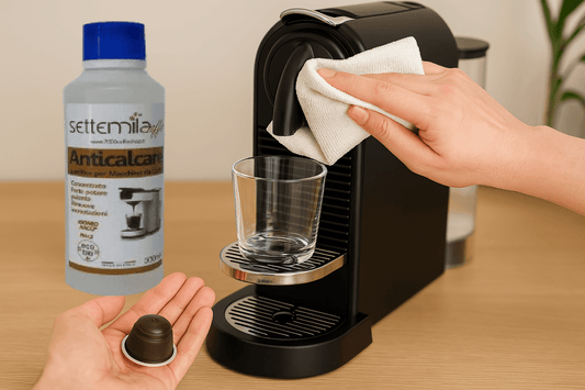 Come Mantenere la Macchina da Caffè in Perfette Condizioni: Guida alla Cura Quotidiana e alla Decalcificazione - 7000 Caffè