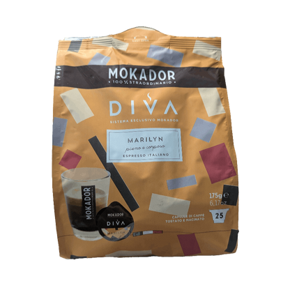 100 Capsule MARILYN sistema Mokador DIVA - Capsule Diva