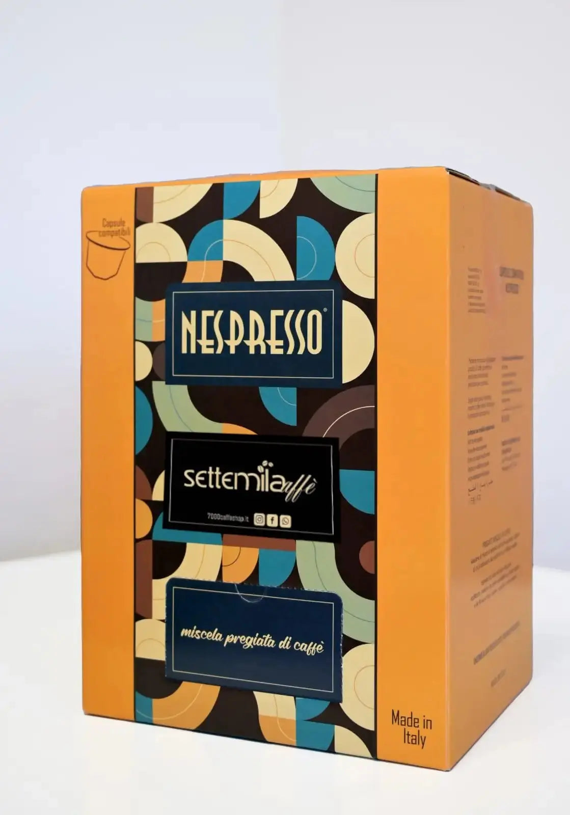 100 Capsule Nespresso – 7000caffè Crema - 7000 Caffè