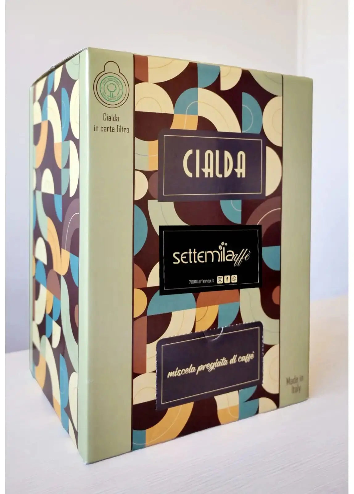 150 Cialde ESE 44mm – 7000caffè Crema - 7000 Caffè