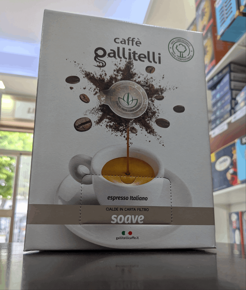 Caffè Gallitelli cialda miscela Soave 