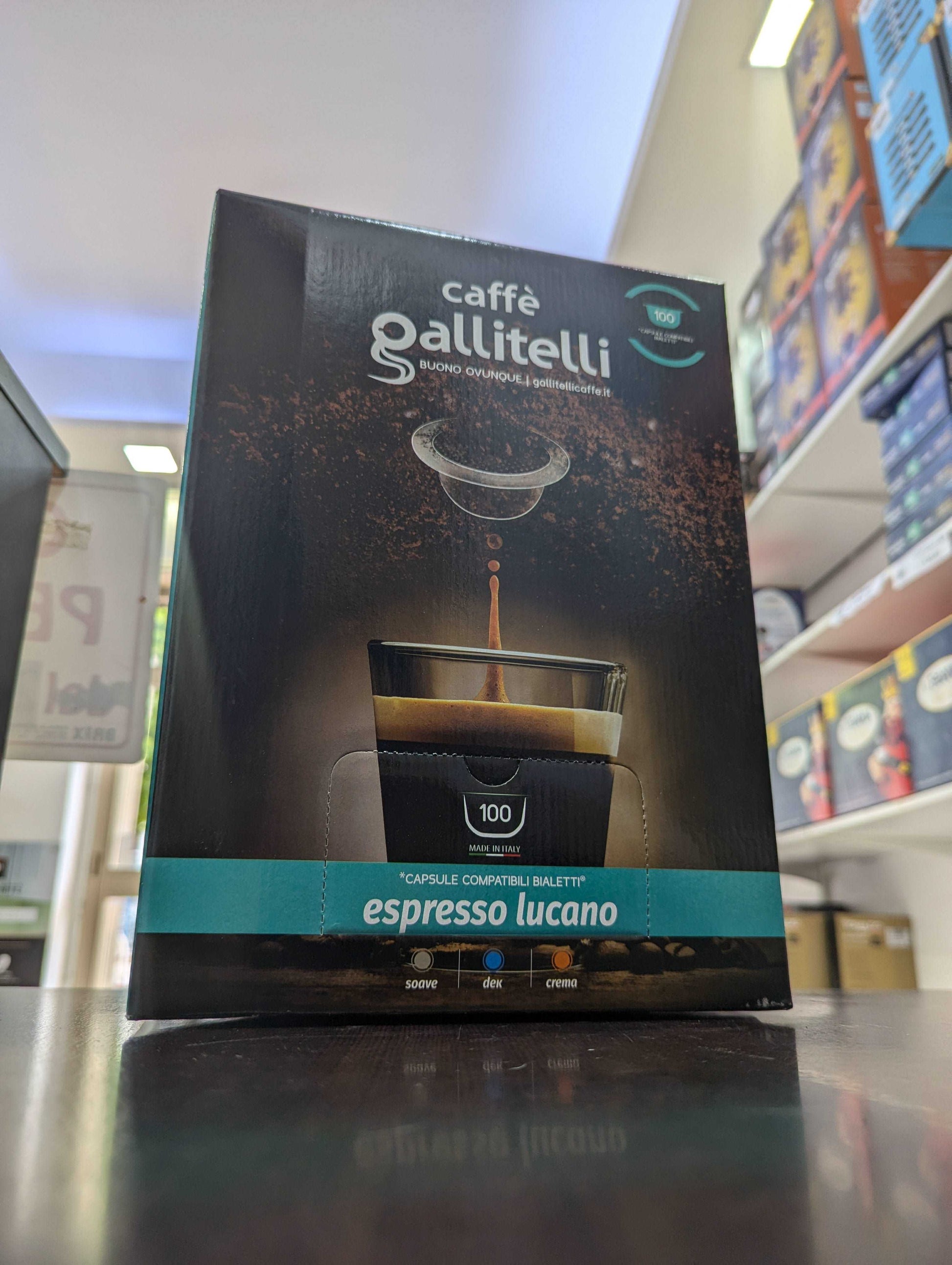 Caffè Gallitelli compatibile Bialetti miscela crema 