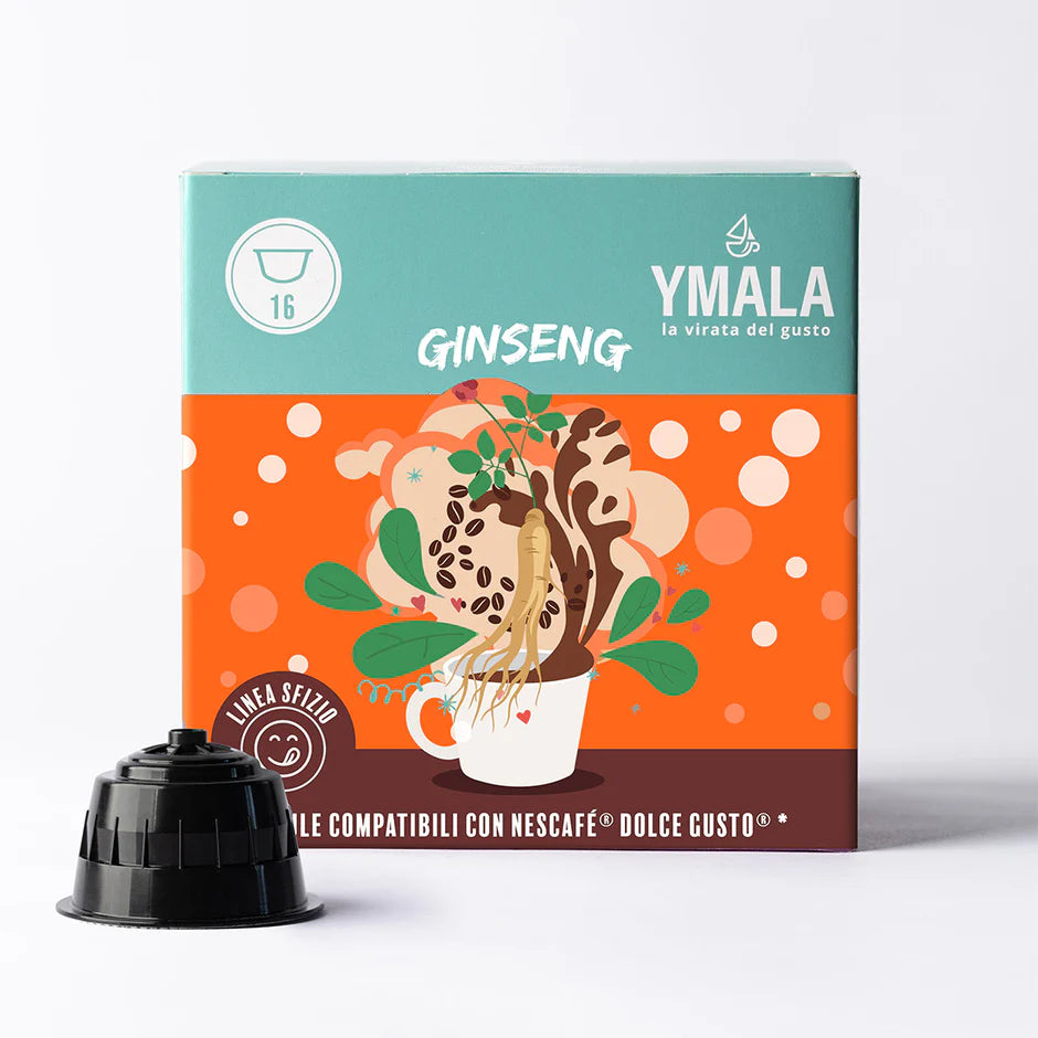 16 Capsule Ymala Ginseng – Compatibili Dolce Gusto