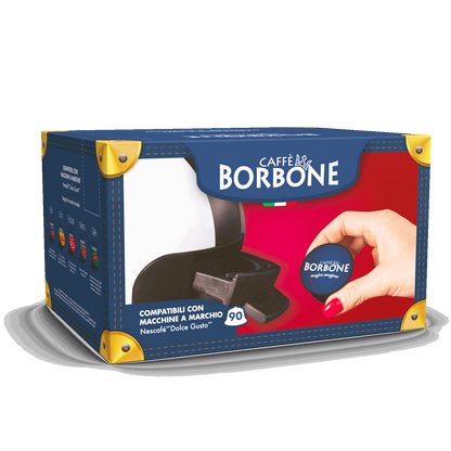 90 Capsule Borbone Compatibili con macchine da caffè Nescafè®* Dolce Gusto®* Miscela BLU - 7000 Caffè 