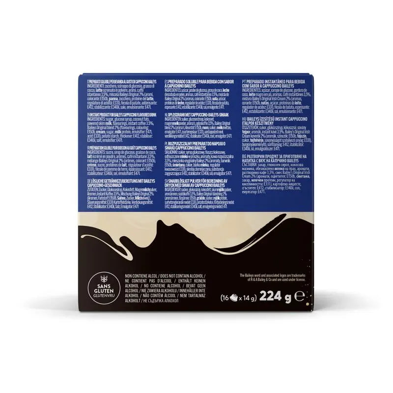 16 Capsule Borbone BAILEYS (cappuccino) – Compatibili Dolce Gusto - 7000 Caffè