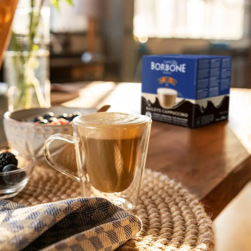16 Capsule Borbone BAILEYS (cappuccino) – Compatibili Dolce Gusto - 7000 Caffè