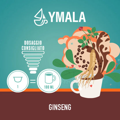 16 Capsule Ymala Ginseng – Compatibili Dolce Gusto