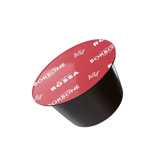 Caffè Borbone Rossa – 50 Capsule Compatibili Dolce Gusto | Gusto Forte e Deciso - 7000 Caffè