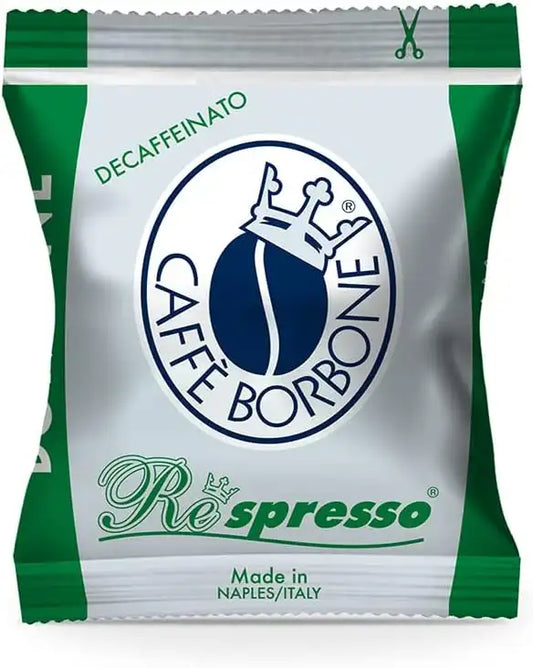 100 Capsule Caffè Borbone Compatibili  Nespresso®* Miscela DEK (decaffeinato)