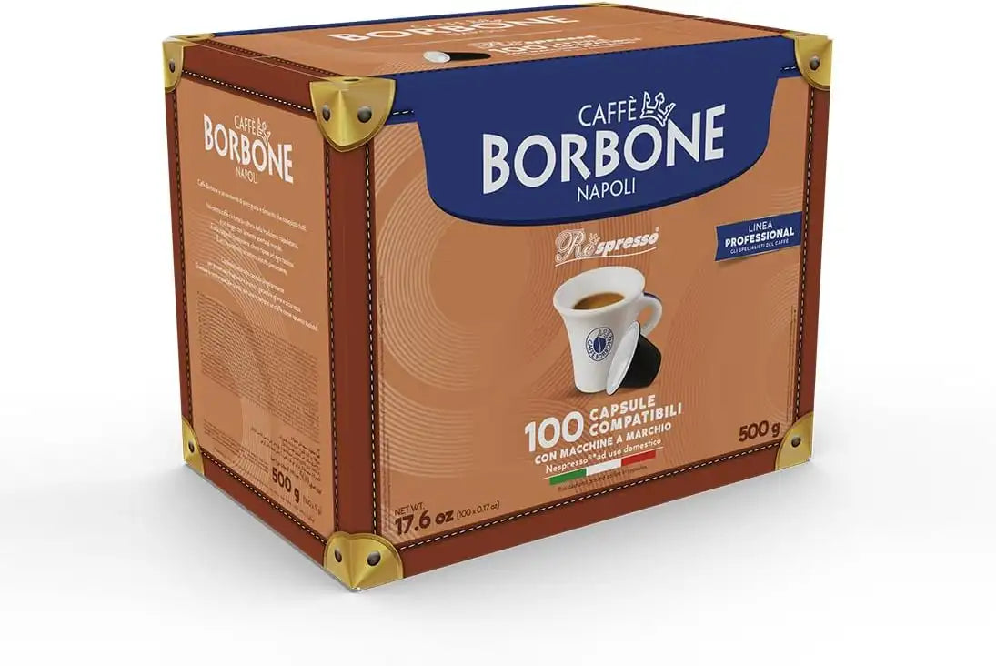 100 Capsule Caffè Borbone Compatibili  Nespresso®* Miscela DEK (decaffeinato) - 7000 Caffè