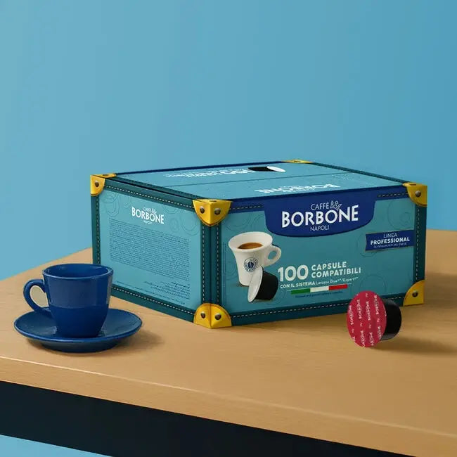 Caffè Borbone Miscela Rossa - 100 Capsule Compatibili Lavazza Blue® e In Black®