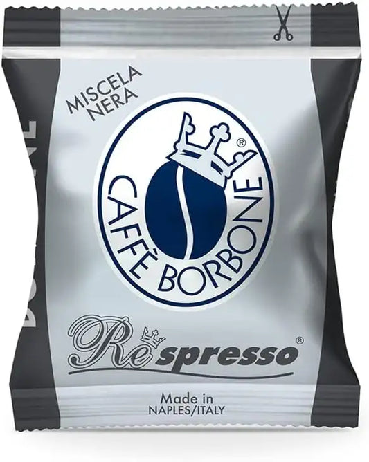 100 Capsule Caffè Borbone Compatibili  Nespresso®* Miscela NERA