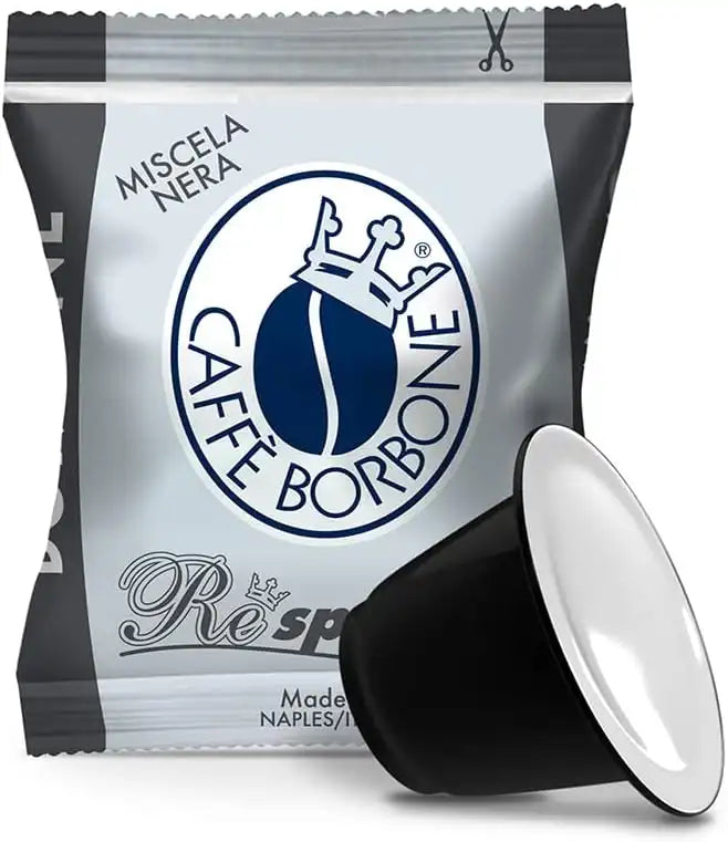 100 Capsule Caffè Borbone Compatibili  Nespresso®* Miscela NERA - 7000 Caffè