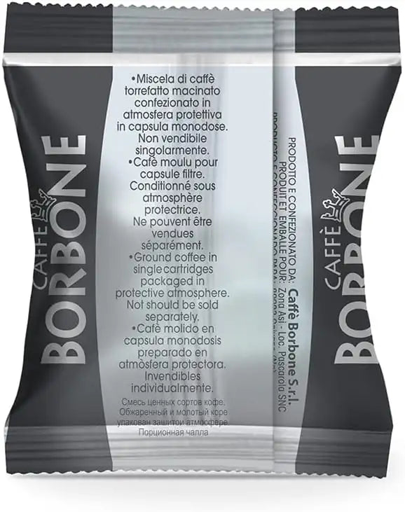 100 Capsule Caffè Borbone Compatibili  Nespresso®* Miscela NERA - 7000 Caffè