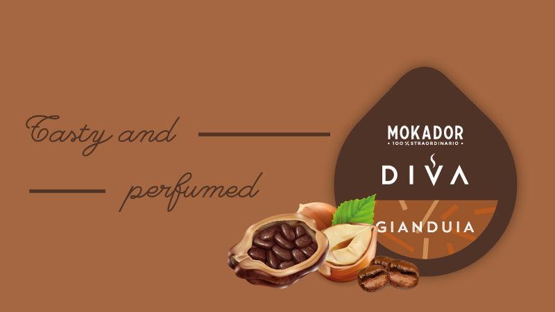 25 Capsule GIANDUIA sistema Mokador DIVA - 7000 Caffè 