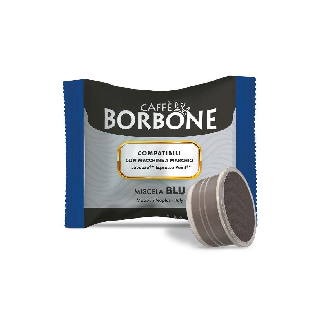 100 Capsule Borbone Compatibili Lavazza Point Miscela BLU - 7000 Caffè 