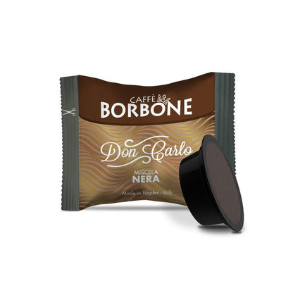 100 Capsule Borbone Compatibili A Modo Mio Don Carlo Miscela NERA - 7000 Caffè 