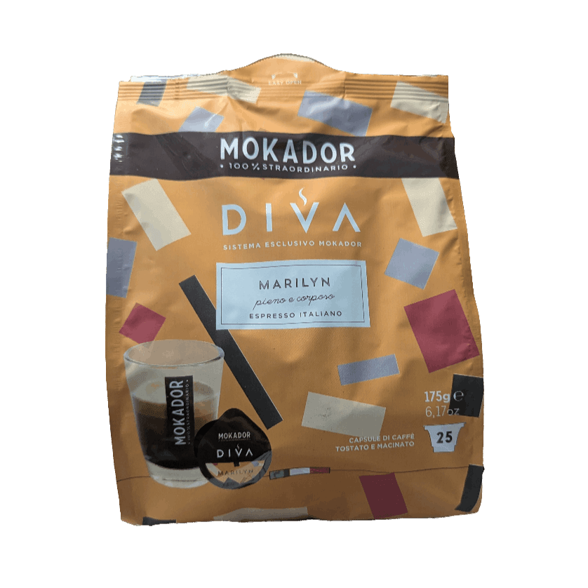 25 Capsule Marilyn compatibili Mokador Diva