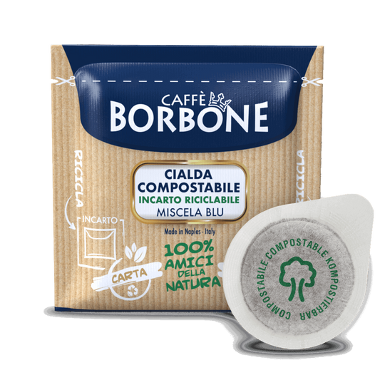 150 Cialde ESE 44 mm Caffè Borbone Miscela BLU - 7000 Caffè 