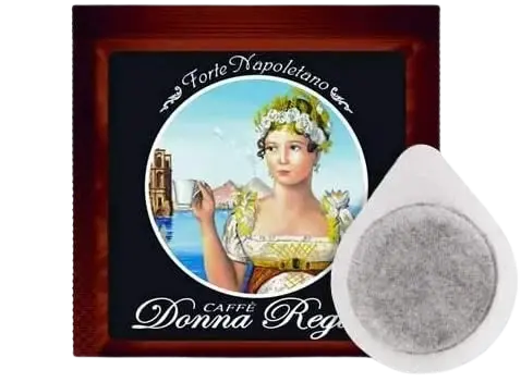 150 Cialde Donna Regina ESE 44mm + 20 Omaggio – Forte Napoletano - 7000 Caffè