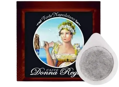 150 Cialde Donna Regina ESE 44mm + 20 Omaggio – Forte Napoletano - 7000 Caffè