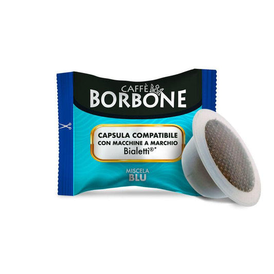 100 Capsule Bialetti®* - Miscela BLU Caffè Borbone - 7000 Caffè 