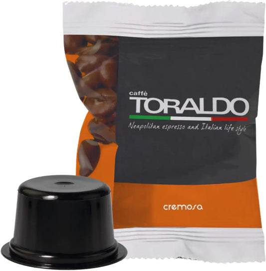 100 Capsule Caffè Toraldo Miscela Cremosa – Compatibili Lavazza Blue
