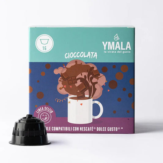 16 Capsule Ymala Cioccolata – Compatibili Dolce Gusto