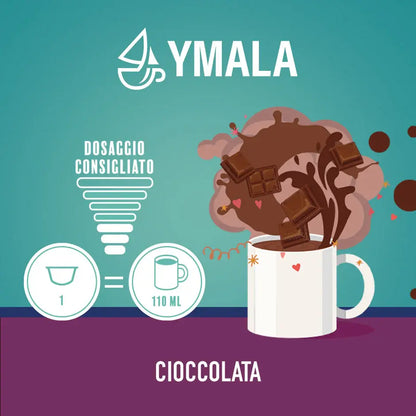 16 Capsule Ymala Cioccolata – Compatibili Dolce Gusto